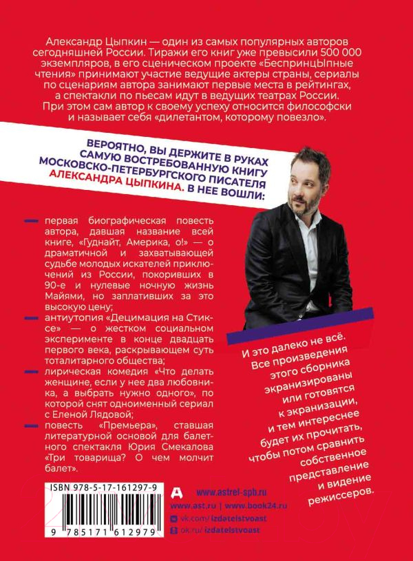 Художественная книга АСТ Гуднайт, Америка, о! / 9785171612979 (Цыпкин А.Е.) — фото 2