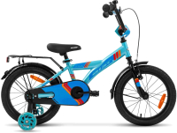 Детский велосипед AIST Stitch 18 2023 (18, синий) - 
