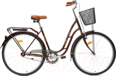 Велосипед AIST Tango 1.0 2023 (28, коричневый)