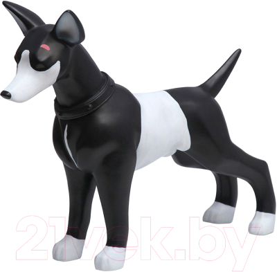 Манекен животного Afellow Собака Вольт / BOLT-F (черный/белый)