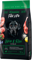 Сухой корм для собак Fitmin Dog For Life Lamb & Rice (12кг) - 