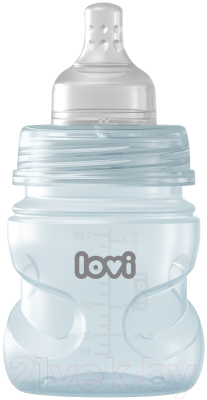 Бутылочка для кормления Lovi Trends / 21/565_gre (120мл)