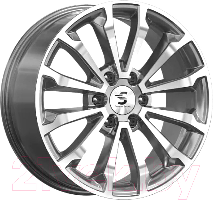 Литой диск SKAD Premium КР006 Tank 500 20x8.5" 6x139.7мм DIA 100.1мм ET 33мм (Diamond Gloss Graphite)