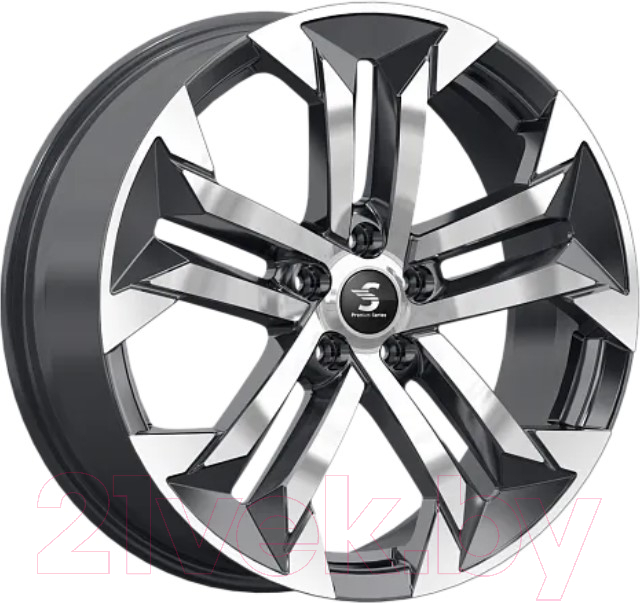 Литой диск SKAD Premium КР015 Exeed TXL/VX 19x7.5" 5x108мм DIA 65.1мм ET 36мм (Diamond Black Gris)