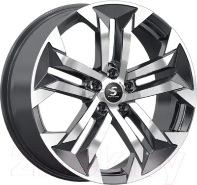 Литой диск SKAD Premium КР015 Exeed TXL/VX 19x7.5" 5x108мм DIA 65.1мм ET 36мм (Diamond Black Gris) — фото 3