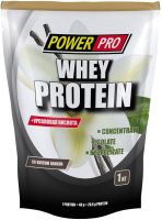 Протеин Power Pro Whey Protein PP982335 (1кг, ваниль) - 