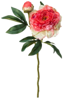 Искусственный цветок Lefard Пион с бутоном / 21-2035 (розовый) - 