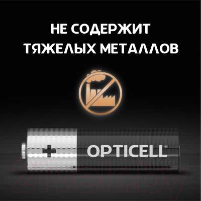 Комплект батареек Opticell Basic AA 5051010 (12шт)