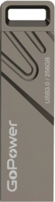 Usb flash накопитель GoPower Titan 256GB USB3.0 / 00-00027356 (черный графит)