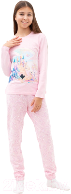 Пижама детская Mark Formelle 567740 (р.122-60, светло-розовый/драконы на светло-розовом)