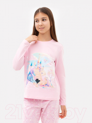 Пижама детская Mark Formelle 567740 (р.122-60, светло-розовый/драконы на светло-розовом)