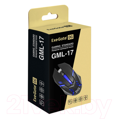Мышь ExeGate Standard Laser GML-17