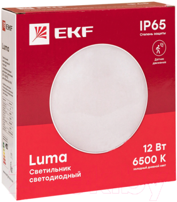 Светильник ЖКХ EKF PROxima BKL-2500DM-R-12-6500