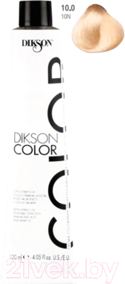Крем-краска для волос Dikson Color тон 10.0 (120мл)