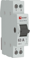 Переключатель EKF PROxima ТПС-63 1P 63А / TPS163 - 