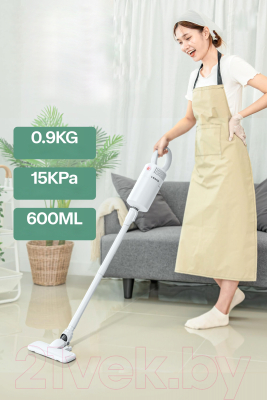 Вертикальный пылесос Leacco Cordless Vacuum Cleaner S20 (белый)