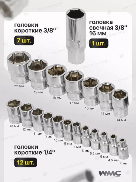 Универсальный набор инструментов WMC Tools 4821-5DS(52708)
