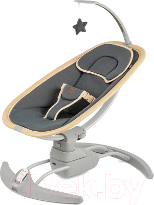 Изображение товара Детский шезлонг Nuovita Agio (дерево серый/графитовый)