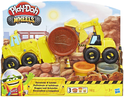 Набор для лепки Hasbro Play-Doh Экскаватор / E4294