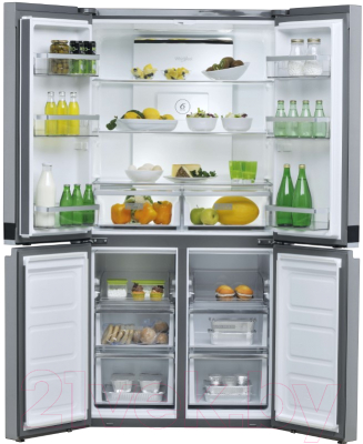 Холодильник с морозильником Whirlpool WQ9 E1L