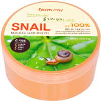 Гель для тела FarmStay Moisture Soothing Gel Snail (300мл) - 