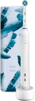 Электрическая зубная щетка Oral-B Pro 1 750 White Design Edition mit Reiseetui (D16.513.1UX) - 
