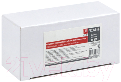 Изображение товара Клеммная колодка EKF TC-603