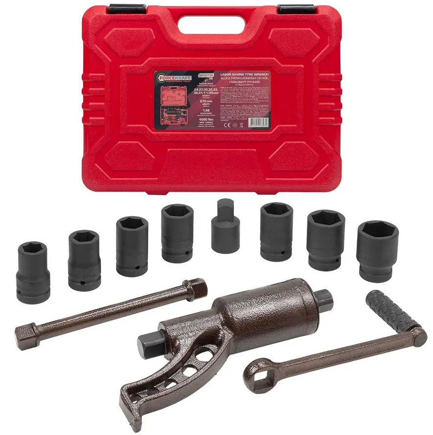 Гайковерт ручной ForceKraft FK-34122136 (60006)
