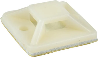 Площадка самоклеющаяся EKF plc-40x40 (100шт, белый) - 