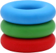 Набор эспандеров PROFITNESSLAB 13883 (3шт, голубой/зеленый/красный) - 