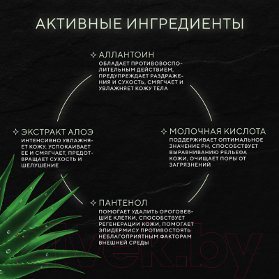 Гель для душа Cuna de LUNA Восстановление (300мл)