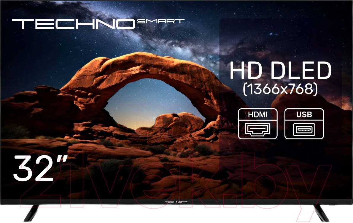 Телевизор TECHNO Smart 32DLED315HD