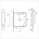 Миниатюра изображения товара Замок врезной Меттэм ЗВ8 140.0.1 (5 ключей)