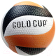 Мяч волейбольный Gold Cup VV-18 (белый/черный/оранжевый) - 