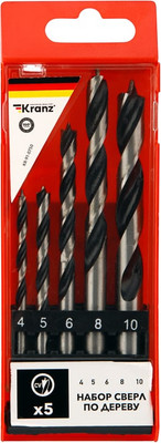 Набор сверл Kranz KR-91-0750 -