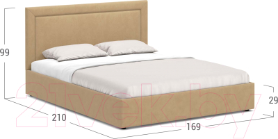 Двуспальная кровать Moon Family 1258 / MF005514