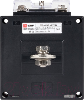 Трансформатор тока измерительный EKF ТТЕ-А 50/5А 0.5S / tte-a-50-0.5S