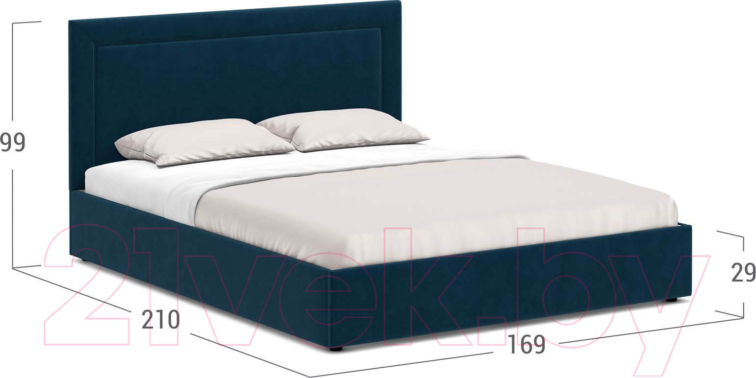 Двуспальная кровать Moon Trade 1258 / К005035