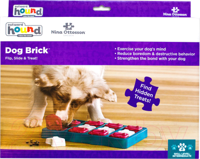 Игрушка для собак Nina Ottosson Brick 67333M