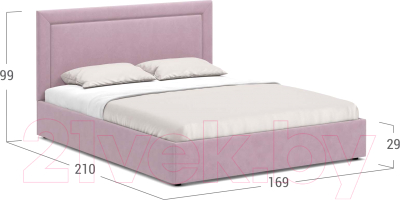 Двуспальная кровать Moon Family 1258 / MF004802