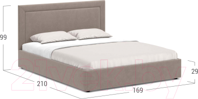 Двуспальная кровать Moon Family 1258 / MF004812