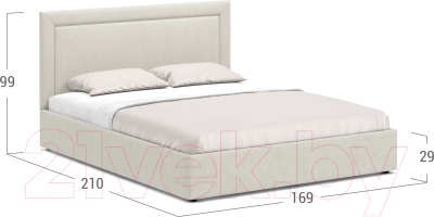 Двуспальная кровать Moon Family 1258 / MF004832