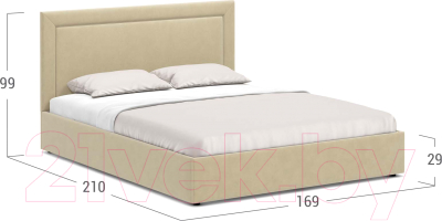 Двуспальная кровать Moon Family 1258 / MF004772