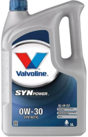 Моторное масло Valvoline SynPower XL-III C3 0W30 / 882242 (5л) - 