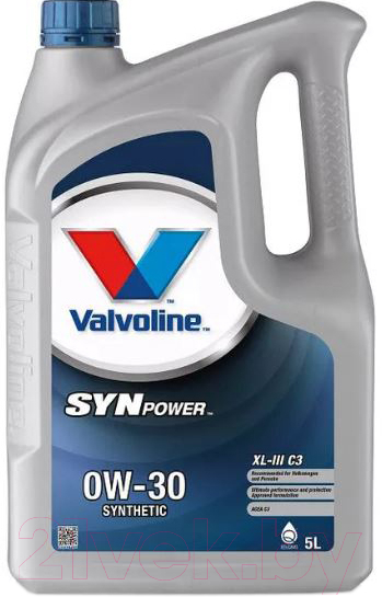 Моторное масло Valvoline SynPower XL-III C3 0W30 / 882242