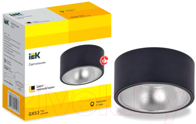 Точечный светильник IEK LT-UPB0-4017-GX53-1-K56