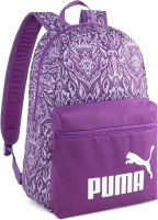 Рюкзак спортивный Puma Phase AOP Backpack / 07994802 (фиолетовый) - 