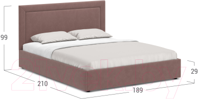 Двуспальная кровать Moon Family 1258 / MF005607