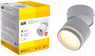 Спот IEK LT-USB0-4034-GX53-1-K01