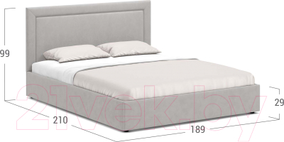Двуспальная кровать Moon Family 1258 / MF004824